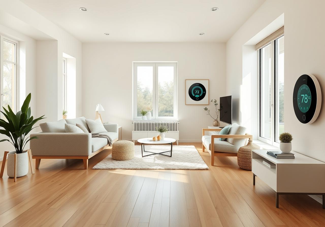 Modern comfortable home interior